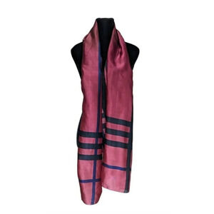 Giani Bernini Women's Ombre Plaid Oblong Scarf Red (MSRP $42)
